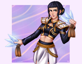 Fanart- Zoey (Kpop Demon Hunters)