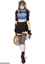 OC Art- Sylvie (Flat Colour)